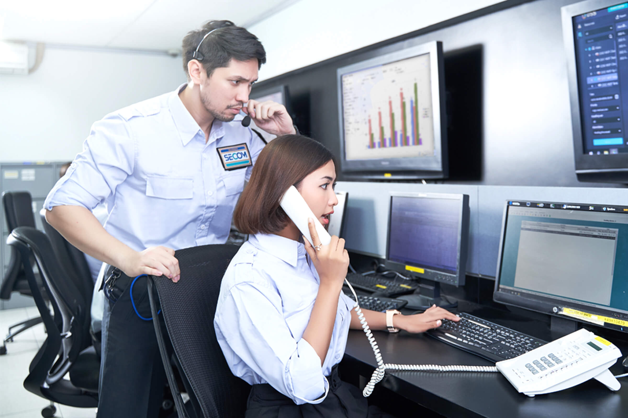 SECOM Monitoring Control Center Team